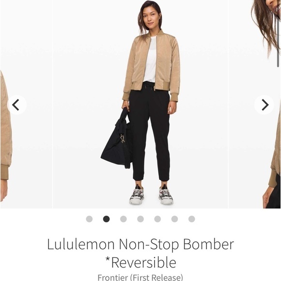 Lululemon Non-Stop Bomber *ReversibleFrontier (First Release)